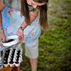 Use eggs trays to sew seeds. Use your old broken sieves to put top layer of soil on top of seeds. Put straight in the ground and let the egg box biodegrade!